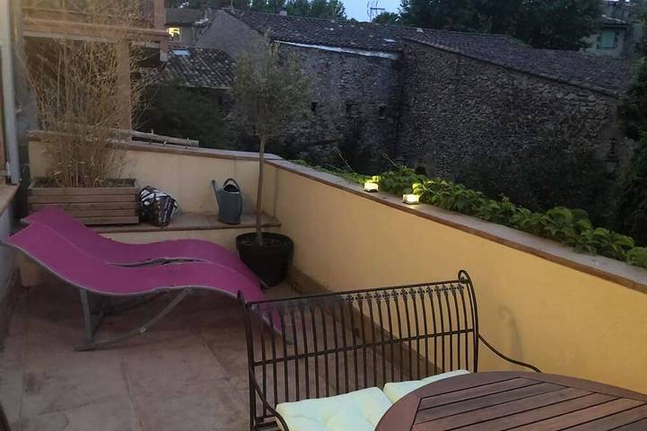 Appartement de vacances pour 2 personnes, avec terrasse et piscine