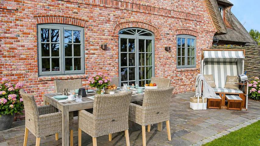 Ferienhaus für 6 Personen, mit Garten und Terrasse sowie Sauna in Archsum - 3