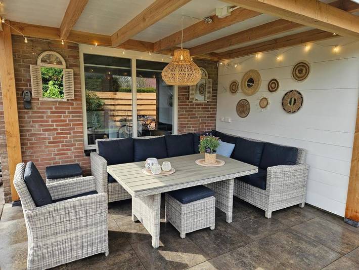 Ferienhaus für 6 Personen, mit Terrasse und Garten