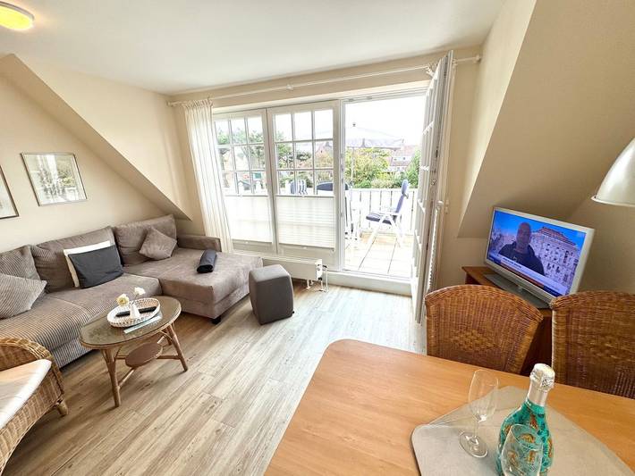 Ferienwohnung für 3 Personen, mit Balkon - 1