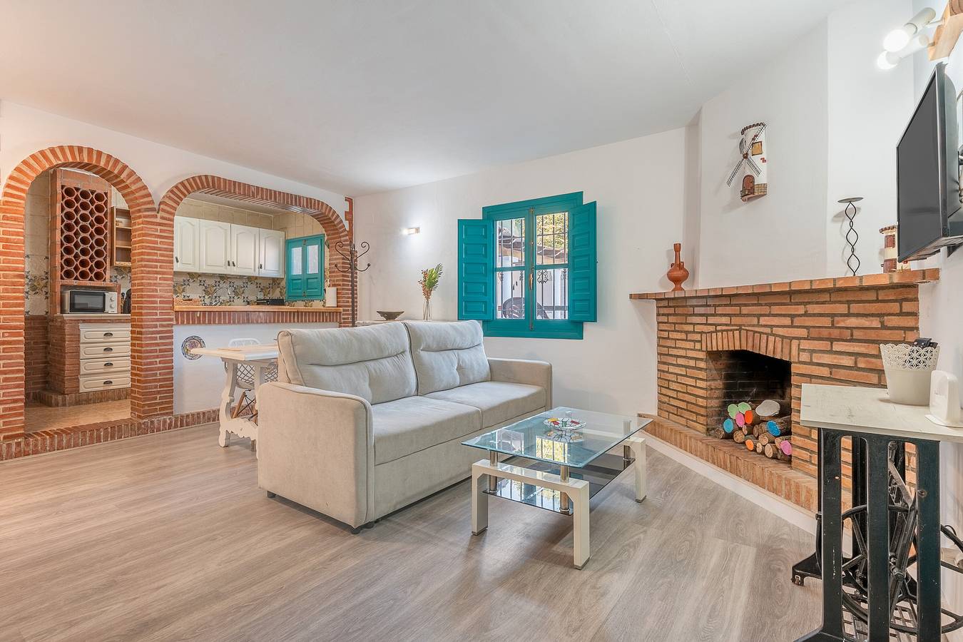 Casa de vacaciones 'Adelfas' con vistas al mar, Wi-Fi y aire acondicionado in Almuñecar, Costa Tropical