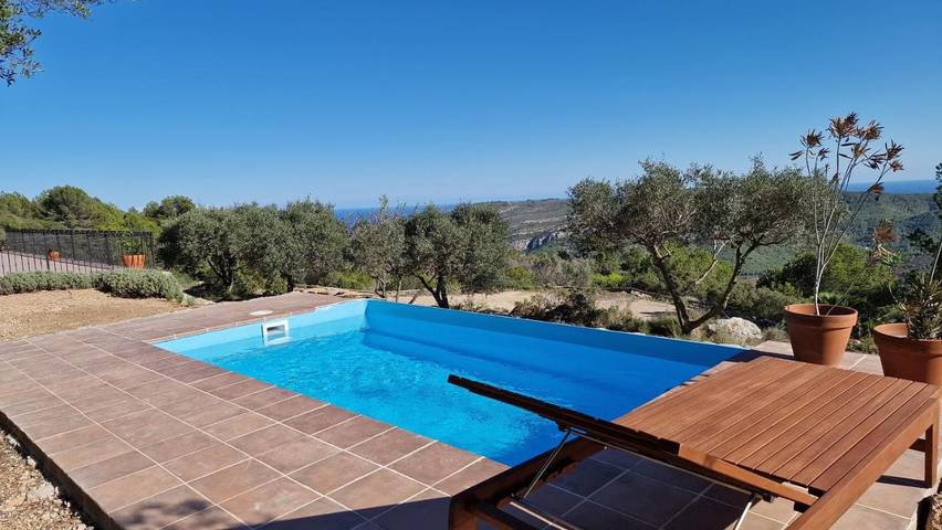 Casa rural para 2 personas, con vistas además de piscina y jardín en Comunidad Valenciana - 4