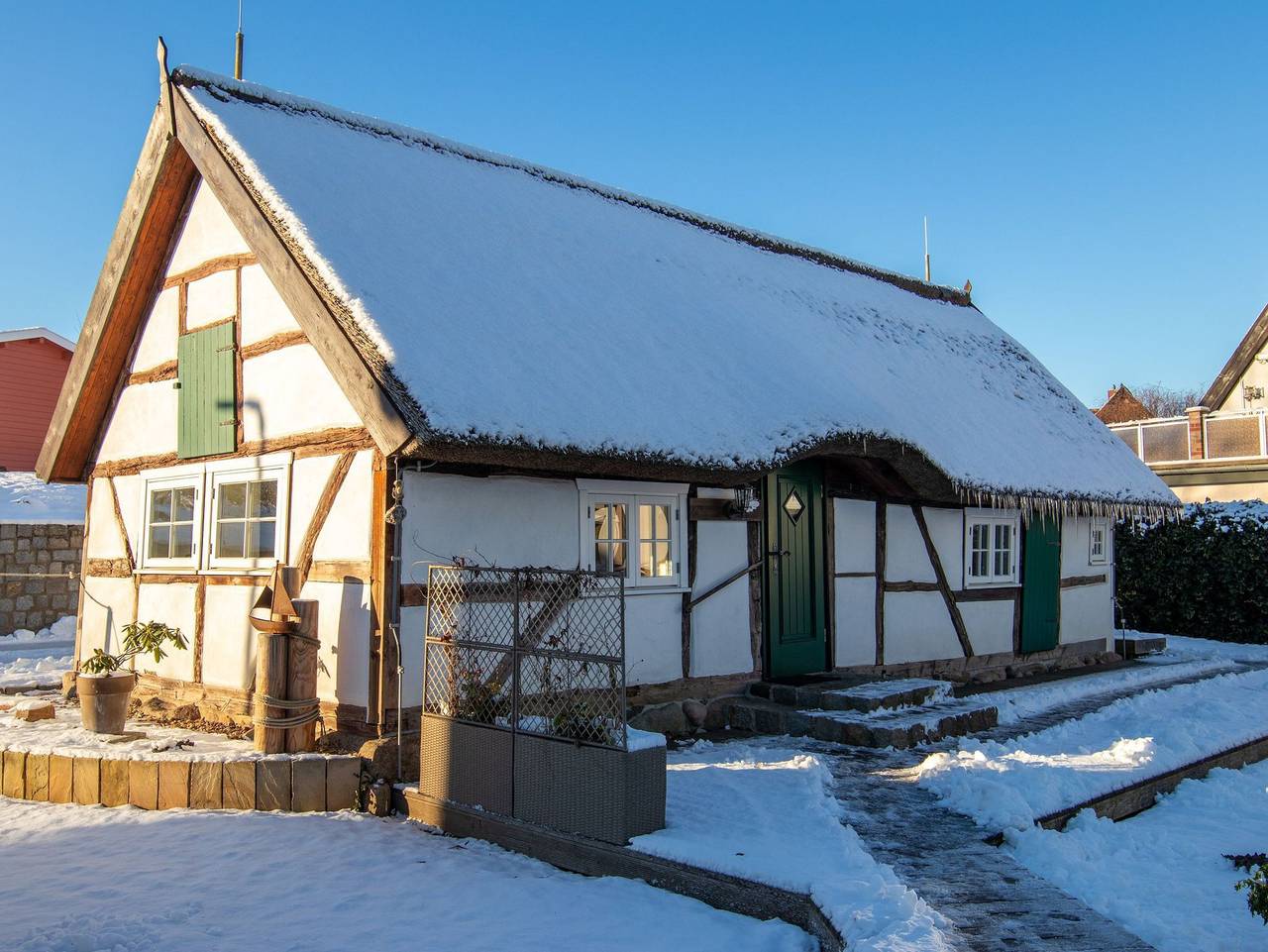 Ganze Ferienwohnung, Fischerkate Freest - Ferienwohnung Rügen in Freest, Vorpommern