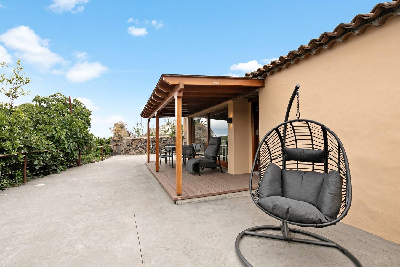 Casa de vacaciones 'El Portillo 2' con vistas a la montaña, terraza privada y Wi-Fi in Buenavista del Norte, Tenerife Norte