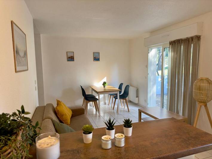 Appartement de vacances pour 4 personnes, avec vue et terrasse, animaux acceptés