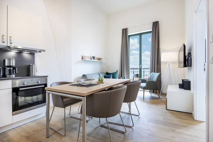 Ferienwohnung für 4 Personen, mit Sauna und Balkon in Wismar - 2