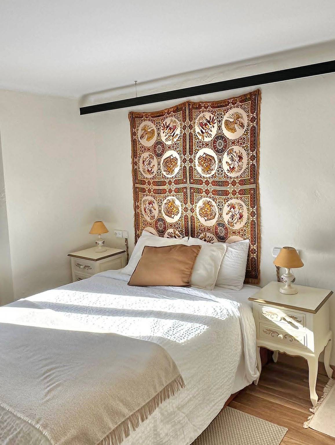 Mittelalterliches Haus im Zentrum von Montblanc in Montblanc (Spanien), Tarragona Provinz