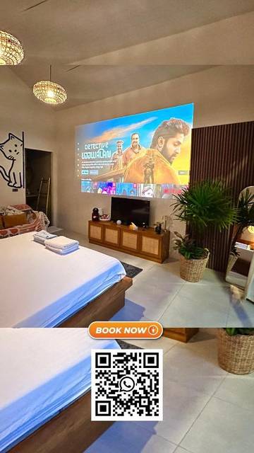 Maison d’hôte pour 2 personnes, avec vue ainsi que piscine et jardin, animaux acceptés dans Koh Phangan