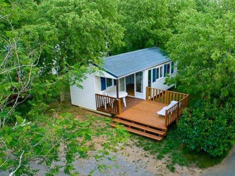 Camping Sites et Paysages - Le Petit Bois - Mobilheim 4 personen - Cottage Comfort Murier in Ruoms, Ardèche
