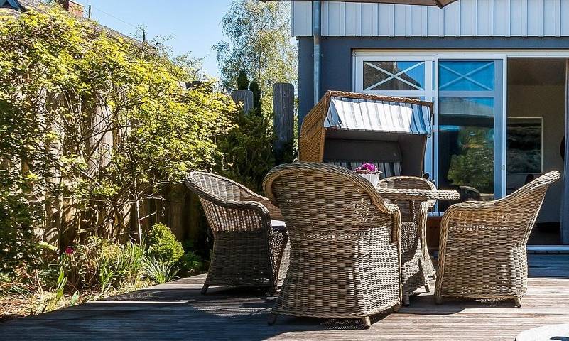 Ferienhaus für 4 Personen, mit Ausblick und Sauna sowie Garten in Wieck am Darß - 3