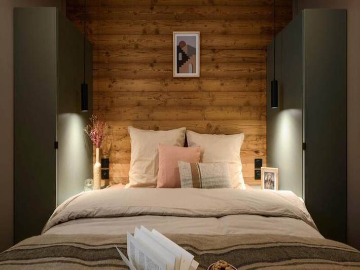 Chalet pour 4 personnes, avec balcon à Aussois