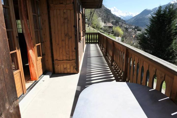 Chalet pour 6 personnes, avec balcon à Saint-Gervais-les-Bains
