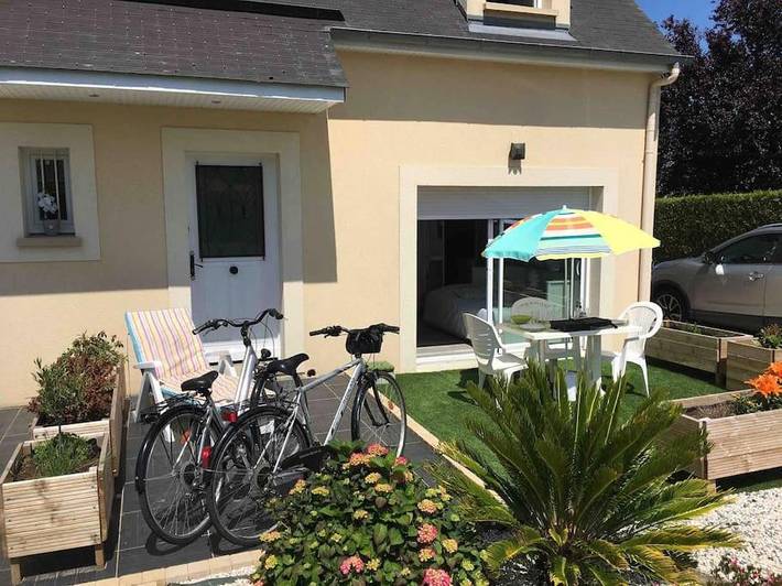 Appartement de vacances pour 2 personnes, avec jardin