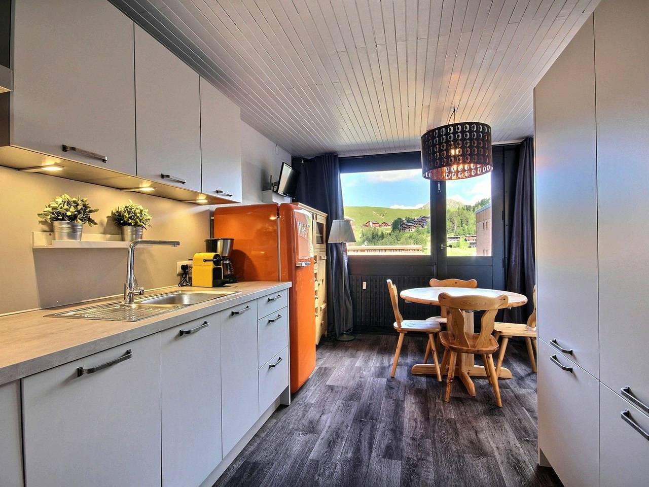 Apartamento entero, Apartamento renovado 4 pers, a pie de pistas in Plagne Centre, La Plagne-Tarentaise