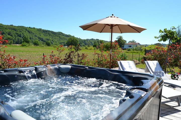 Gîte pour 8 personnes, avec jacuzzi et jardin à Lourdes - 4
