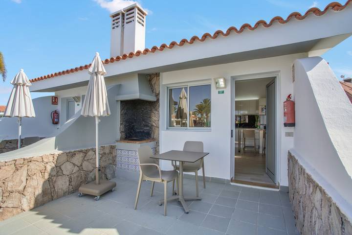 Bungalow für 3 Personen, mit Garten auf Gran Canaria