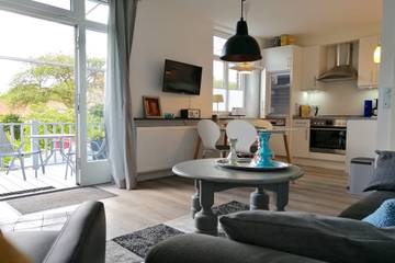 Ferienwohnung für 2 Personen, mit Garten und Balkon in Eckernförde