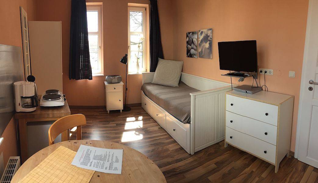Appartement entier, Ferienwohnung 1 im Alten Zollhaus direkt am Hafen von Stralsund in Ocenarium Stralsund, Stralsund