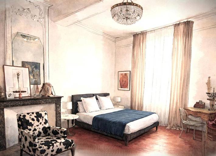 Chambre d’hôte pour 2 personnes, avec jardin - 1