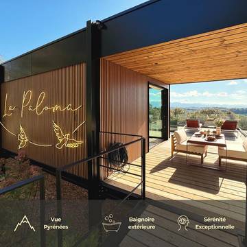 Location de vacances pour 2 personnes, avec jardin et jacuzzi à Jurançon