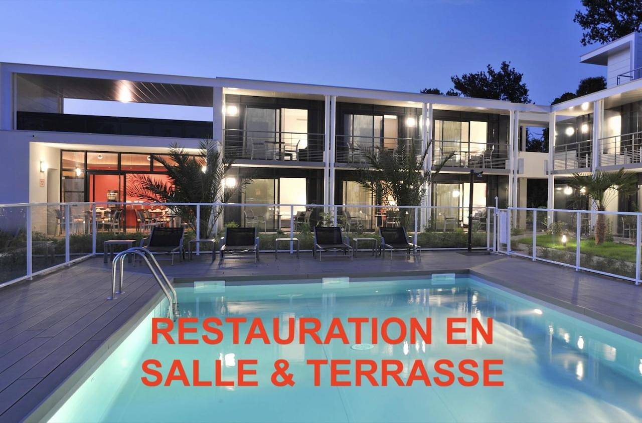 Hotel Eden Park Pau Est, avec Piscine in Bizanos, Béarn