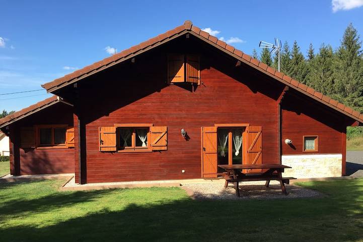 Chalet pour 8 personnes, avec jardin et terrasse