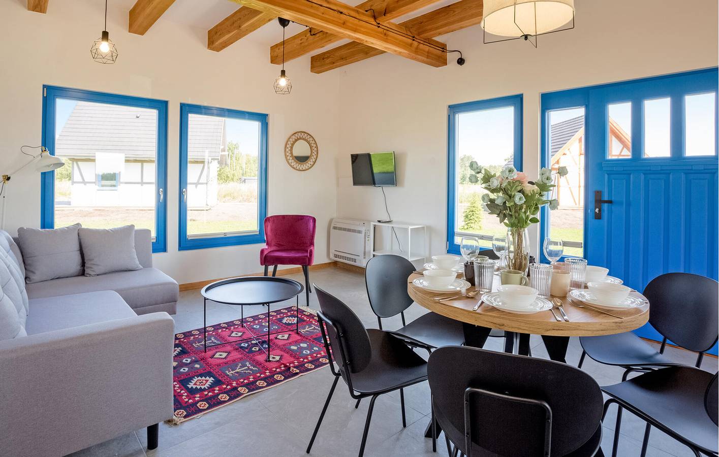 Ferienhaus für 6 Personen mit Terrasse in Rowy, Garder See (Polen)