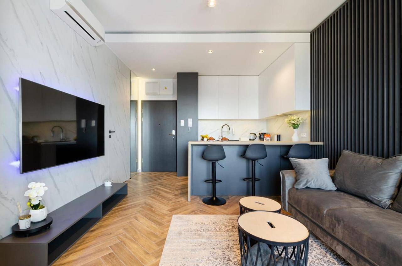Cały apartament, Sky Home- Sunset Penthouse -Neopolis, Centrum, Klimatyzacja, Parking Dostęp na Kod in Łódź, Województwo łódzkie