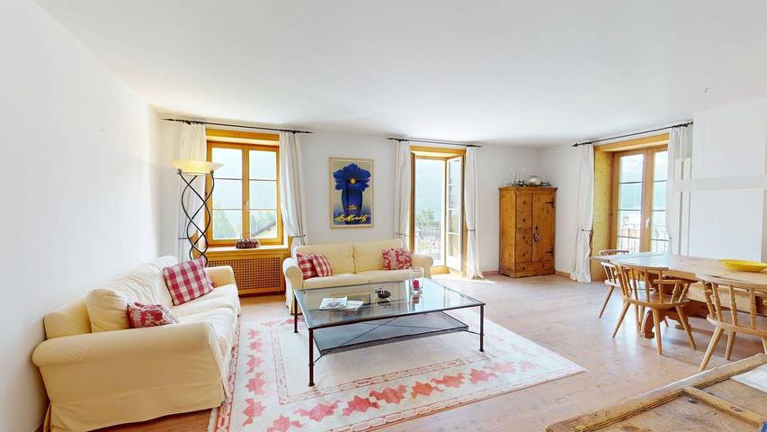 Ferienwohnung für 6 Personen, mit Seeblick und Balkon sowie Ausblick - 1