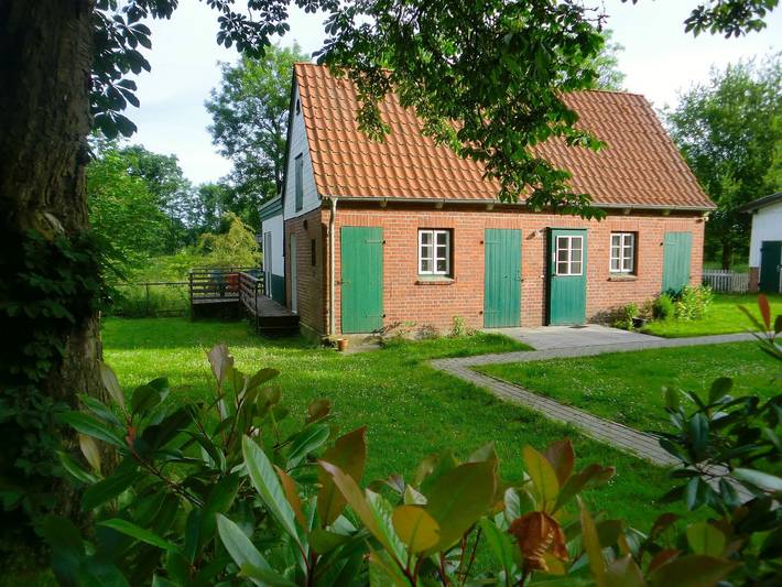 Ferienhaus Storchennest - Ferienhaus Storchennest in Kreideseenähe in Hemmoor, Cuxland