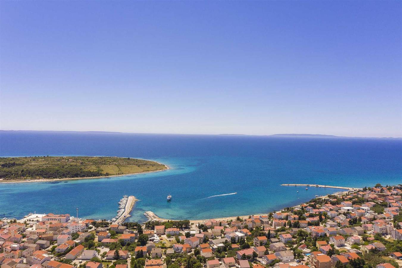 Ganze Wohnung, Apartment Leo mit Parkplatz, nur 800 m vom Meer entfernt in Novalja, Pag