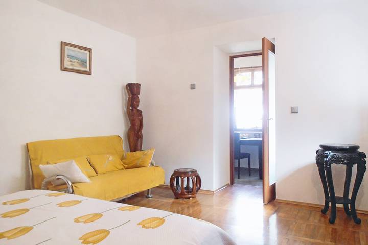 Geheel appartement, Eenkamerappartement met een terras Veli Losinj, Losinj A-8029-b in Veli Lošinj, Lošinj (Kvarn Bay)
