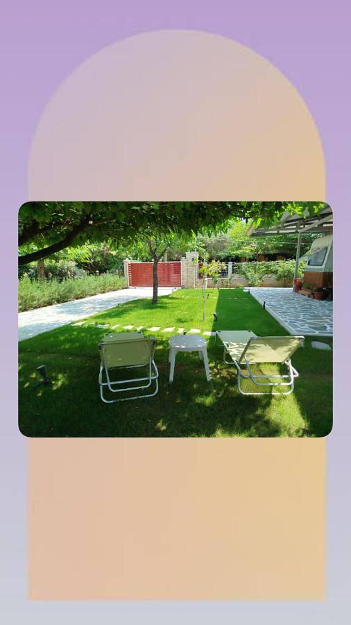 Camping voor 4 personen, with Terras and Tuin as well as Uitzicht in Chalkidiki