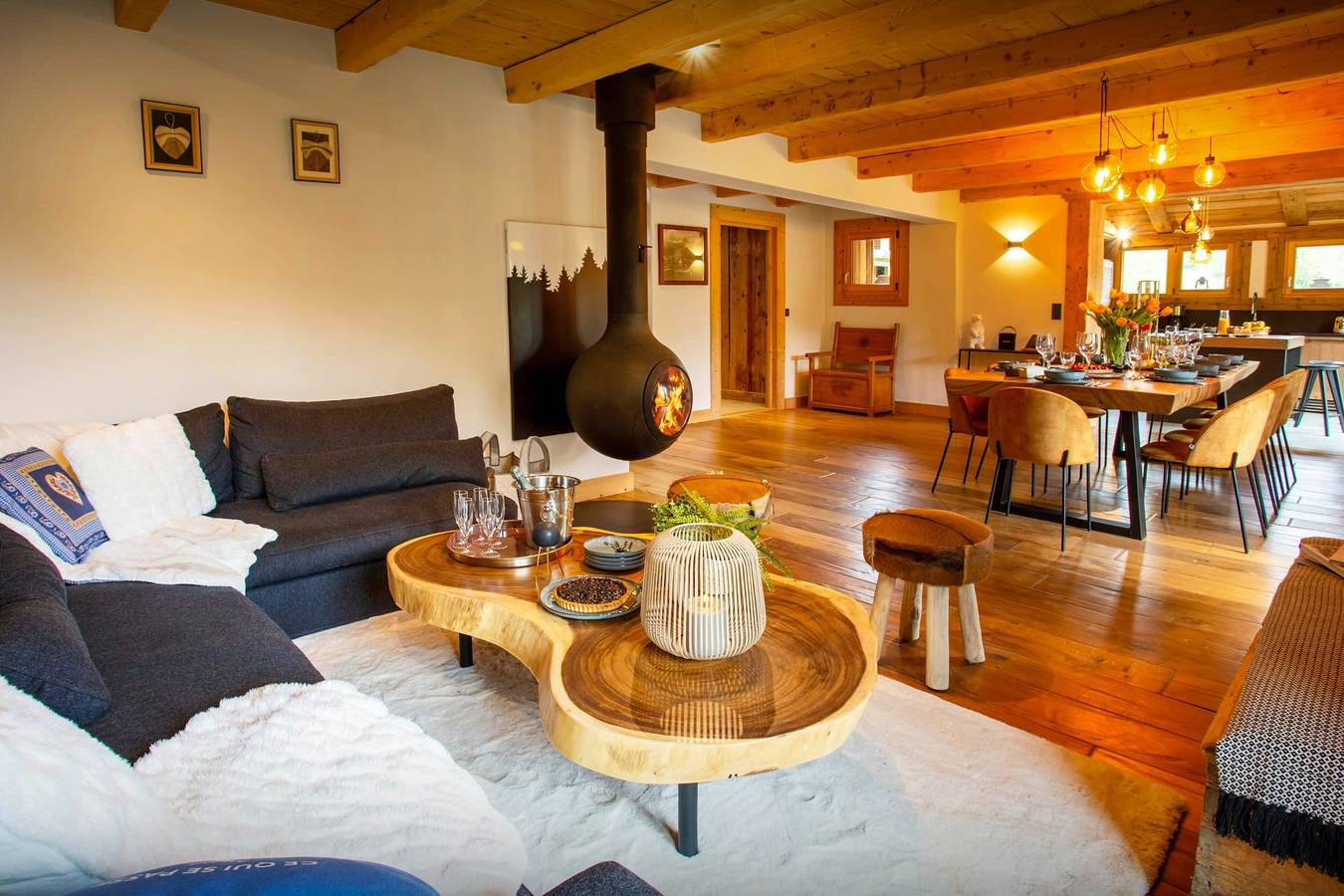 Stylish chalet for 10 with sauna in heart of nature - Ovo Network in Saint-Nicolas-la-Chapelle, Albertville region