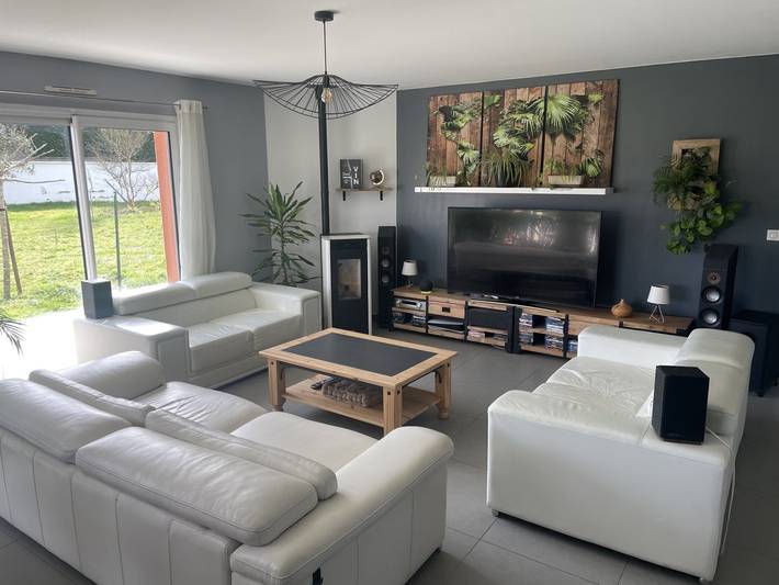 Gîte pour 6 personnes, avec terrasse ainsi que piscine et jardin, animaux acceptés dans les Landes - 4