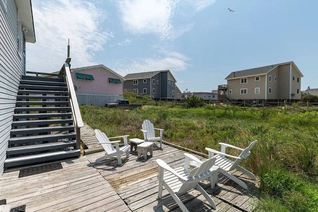 Ganze Wohnung, Seepferdchen Cottage Downstairs - Beachside Living in Nags Head, Dare County