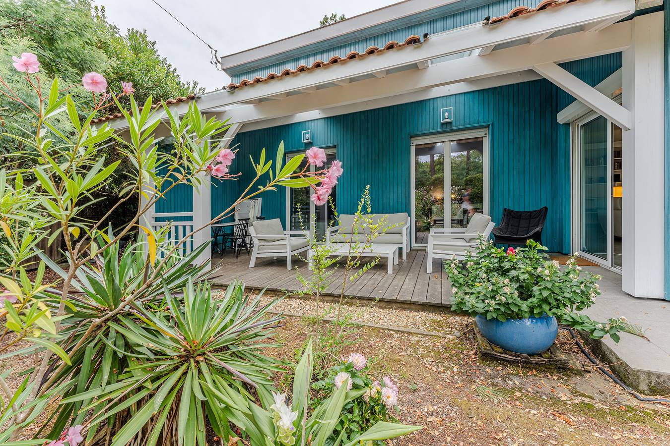 Casa de vacaciones 'Cap-ferret Centre Ref 158' con terraza privada, jardín privado y Wi-Fi in Lège-Cap-Ferret, Region de Arcachon