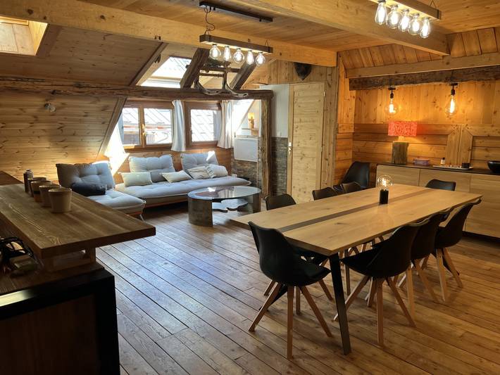 Appartement de vacances pour 10 personnes, avec Jardin