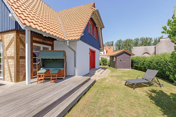 Ferienhaus für 10 Personen, mit Terrasse und Garten sowie Sauna in Rerik