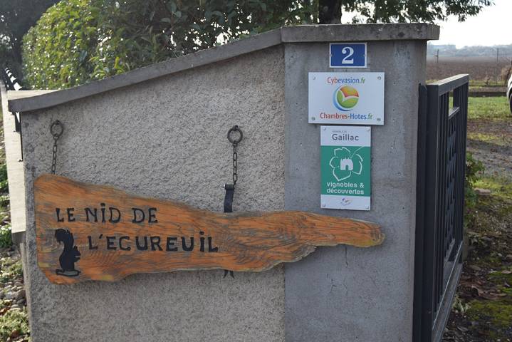 Chambre d’hôte pour 2 personnes, avec jardin à Brens