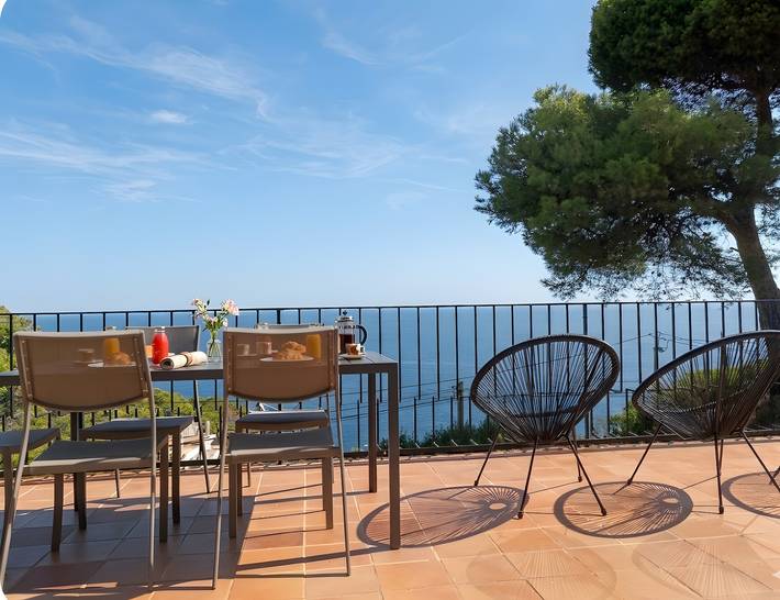 Ferienwohnung für 4 Personen, mit Garten in Begur