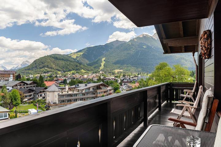 Vakantiewoning voor 4 personen, met Balkon en Sauna in Seefeld in Tirol