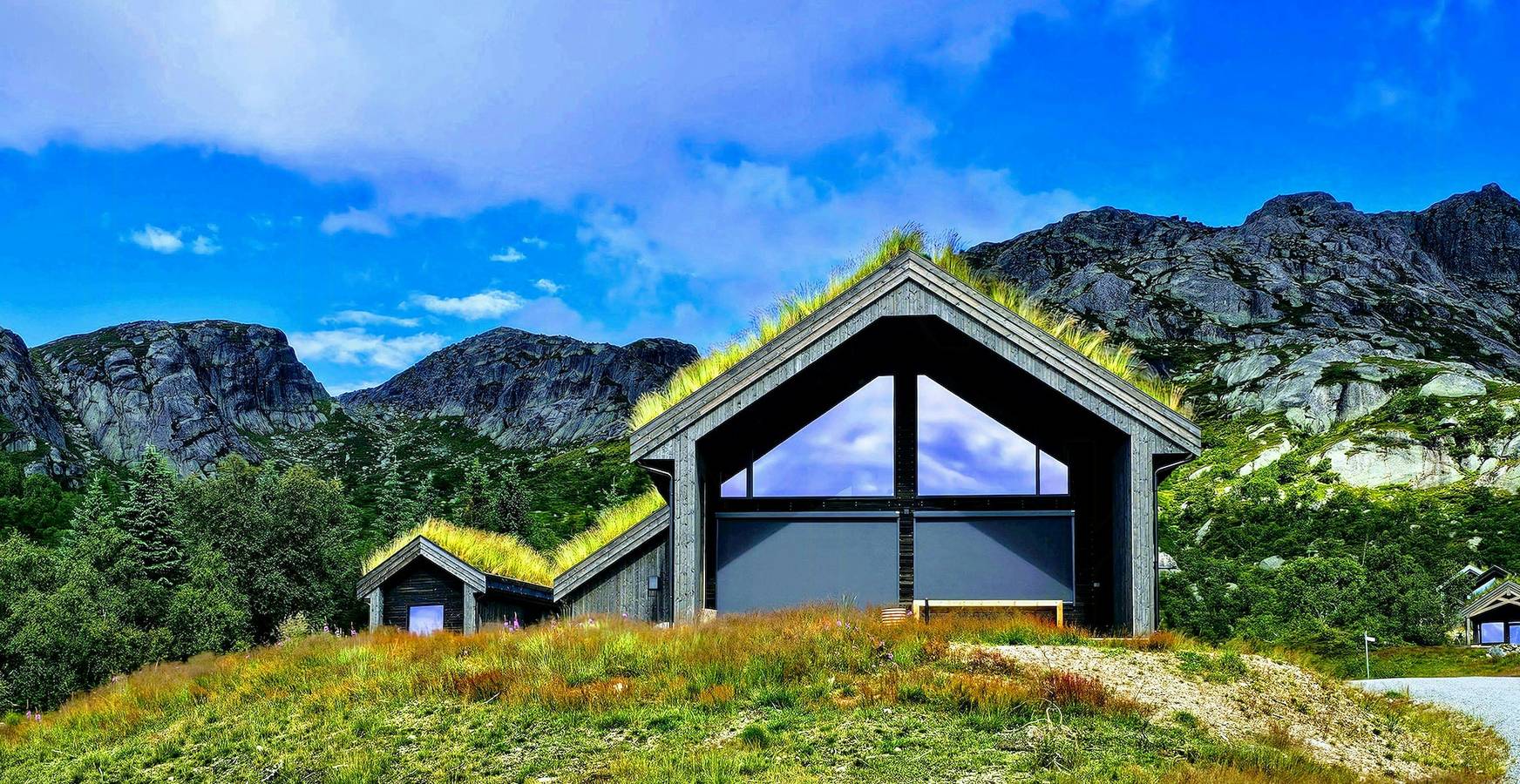 Moderne chalet met ski-in/ski-out in Sirdal in Sirdal