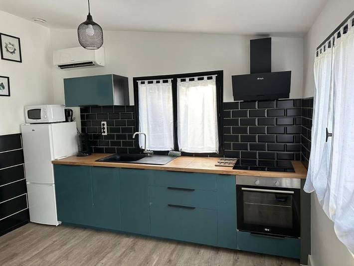Maison de vacances pour 6 personnes, avec Jacuzzi ainsi que Terrasse et Jardin