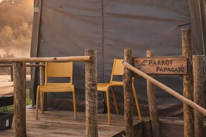 Camping pour 2 personnes, avec balcon et piscine dans Portugal du Nord