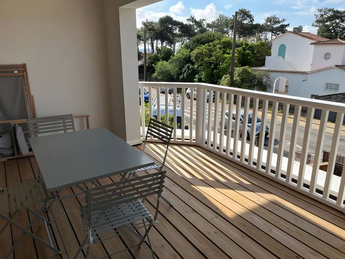 Appartement de vacances pour 4 personnes, avec balcon à Lège-Cap-Ferret