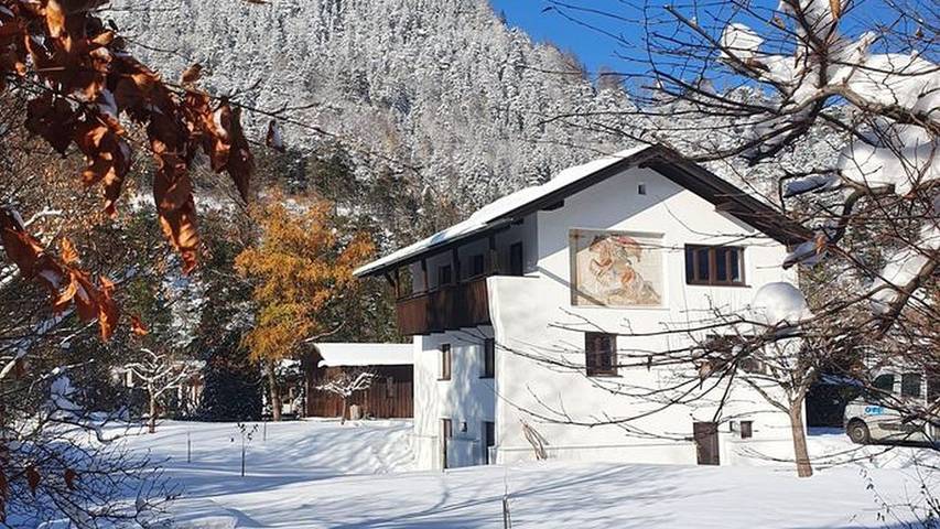 Ferienwohnung für 10 Personen, mit Garten und Sauna in Scharnitz