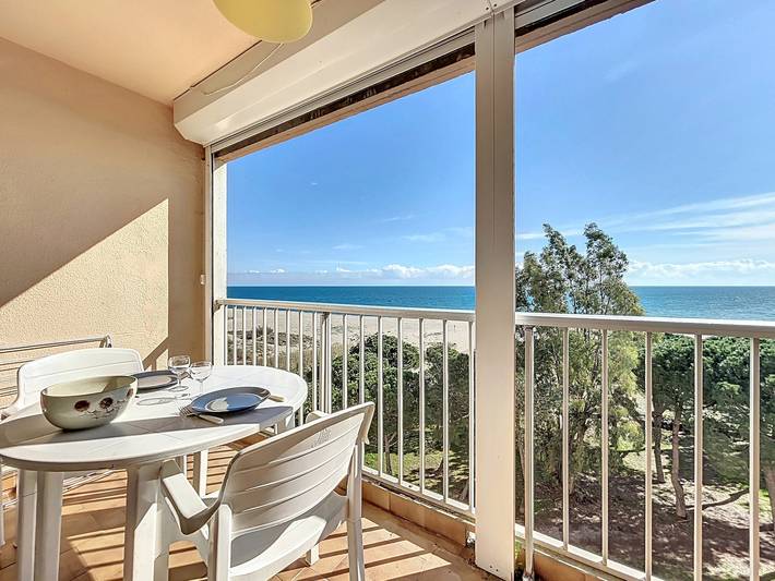 Location de vacances pour 4 personnes, avec terrasse à Argelès-sur-Mer