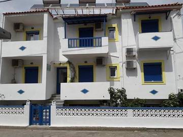 Hôtel pour 2 personnes, avec terrasse et jardin dans Σκάλα Ερεσού