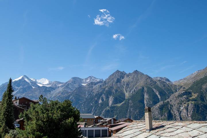 Ganze Ferienwohnung, Ferienwohnung Vios im Haus Castello - 5-Bettwohnung in Grächen, Walliser Alpen